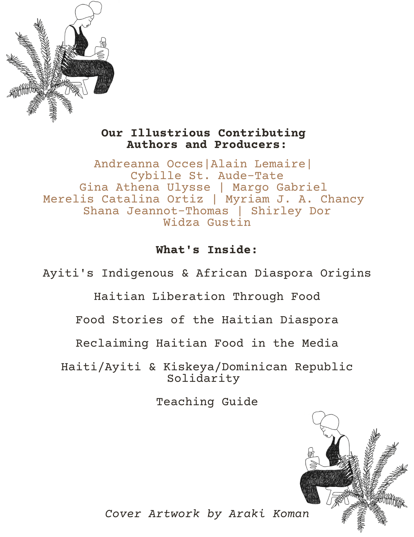 An Manje: A Celebration of Haitian Foodways (Print Copy)
