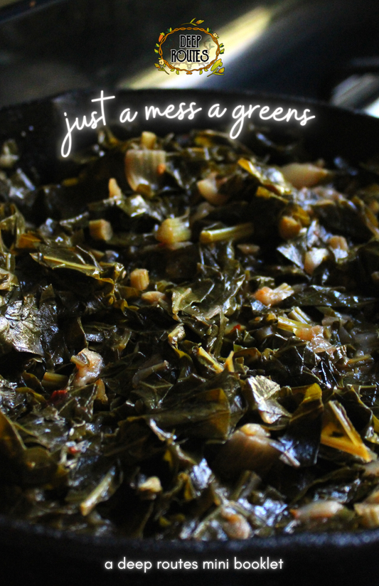 Just a Mess a Greens Booklet